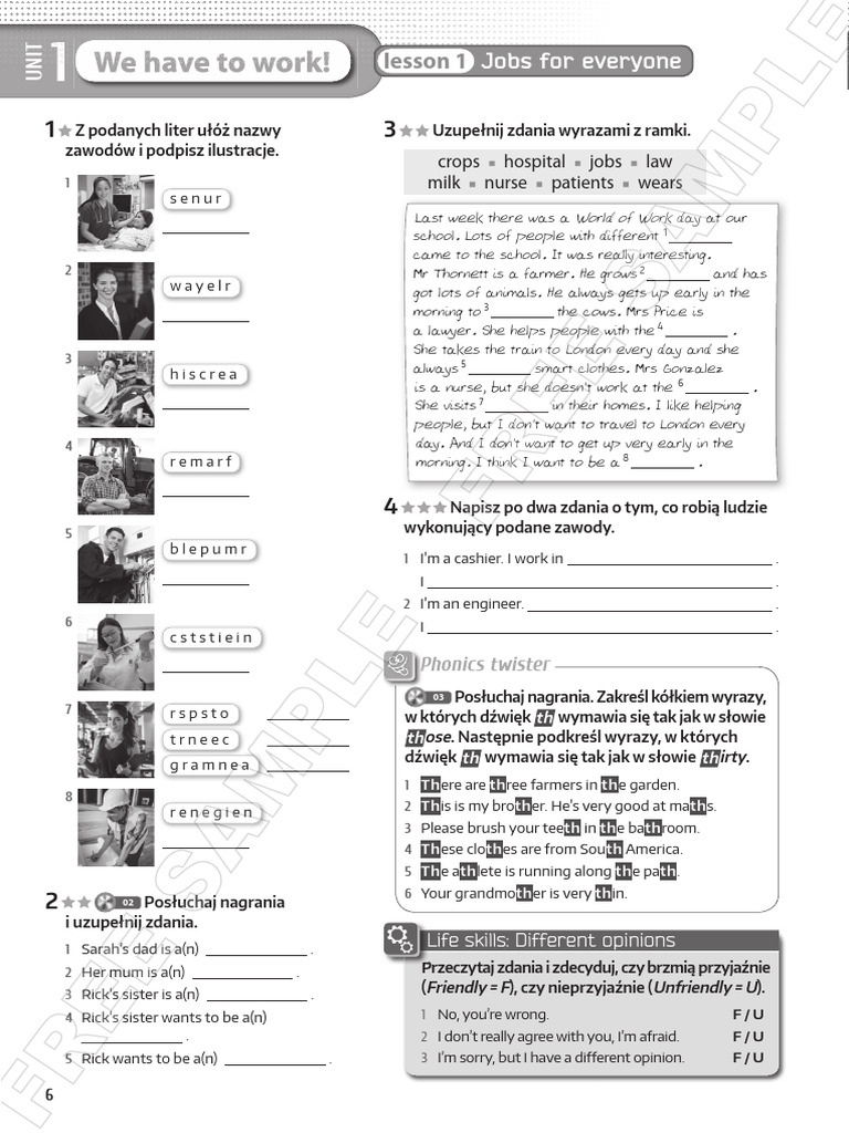 Brainy Klasa 4 Unit 6 Test 1558435785_Brainy_klasa_6_WB_Units_12 | PDF