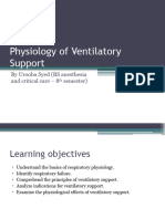 Physiology of Ventilatory Support