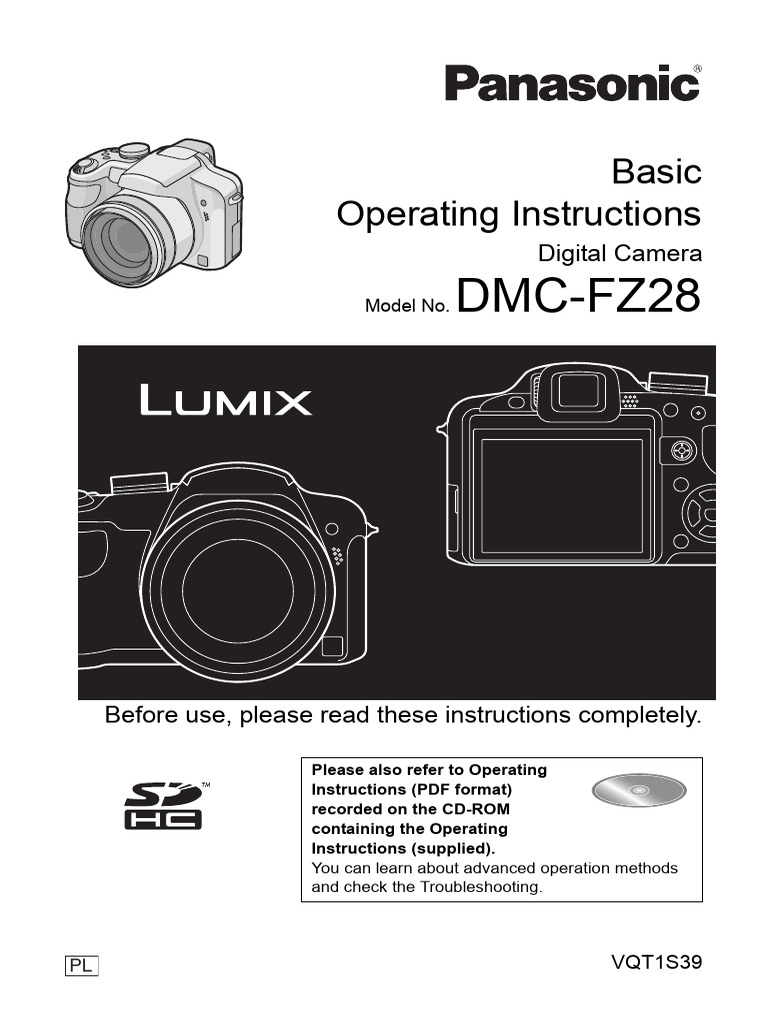 【説明書付き】Panasonic DMC-FZ28 1?v=1