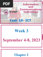 ICT Week 3