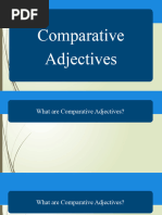 Comparative Adjectives PowerPoint Lesson