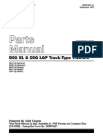PM-Caterpillar CAT D5G XL & D5G LGP Track-Type Tractors Parts Manual