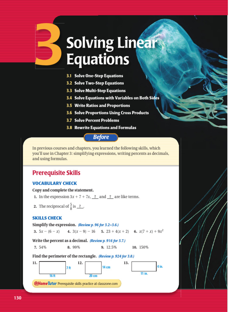 Mcdougal littell algebra 1 ch03 pdf equations algebra