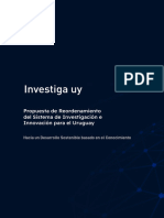 Documento Reordenamiento Institucional de Investiga Uy