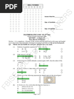 Class 10 Maths Model Paper 2 Solution