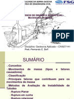 Aula 11 - Movimentos de Massa