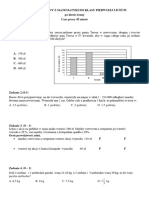 Przykładowy Egzamin Z Matematyki Po Kl.8 PDF