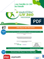 Guide To Nutrilite Liv 360 Order Processing