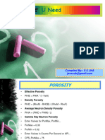 Petrophysical Formulae