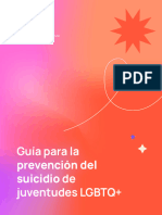 Guia para La Prevencion Del Suicidion en Juventudes LGBTQ