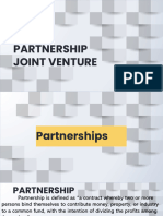 Partnership Joint Venture