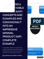 Developing A Minimum Viable Product MVP Concepts and Examples and Convincing It Into An Impressive M