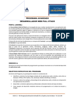 Desarrollador Full Stack - Online - Diciembre 2022