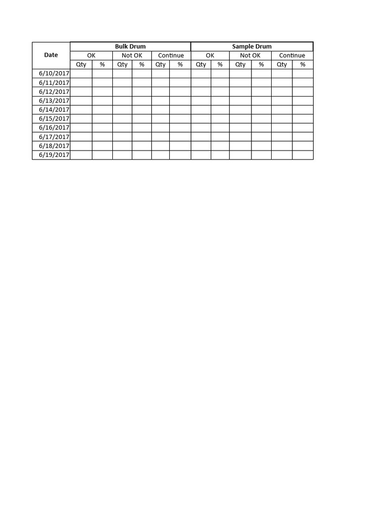 Table Report Format | PDF