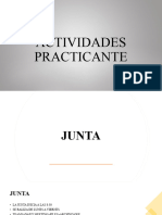 Actividades Practicante