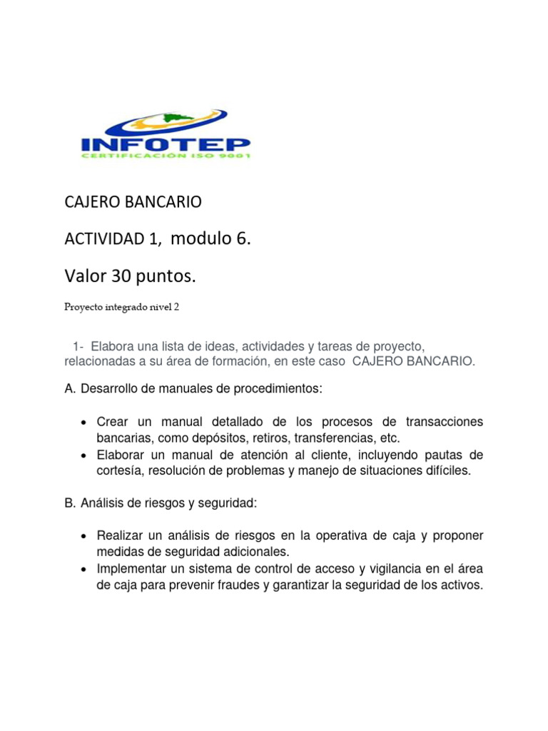 Actividad 1 Modulo 6 Semana 1 Ingles En