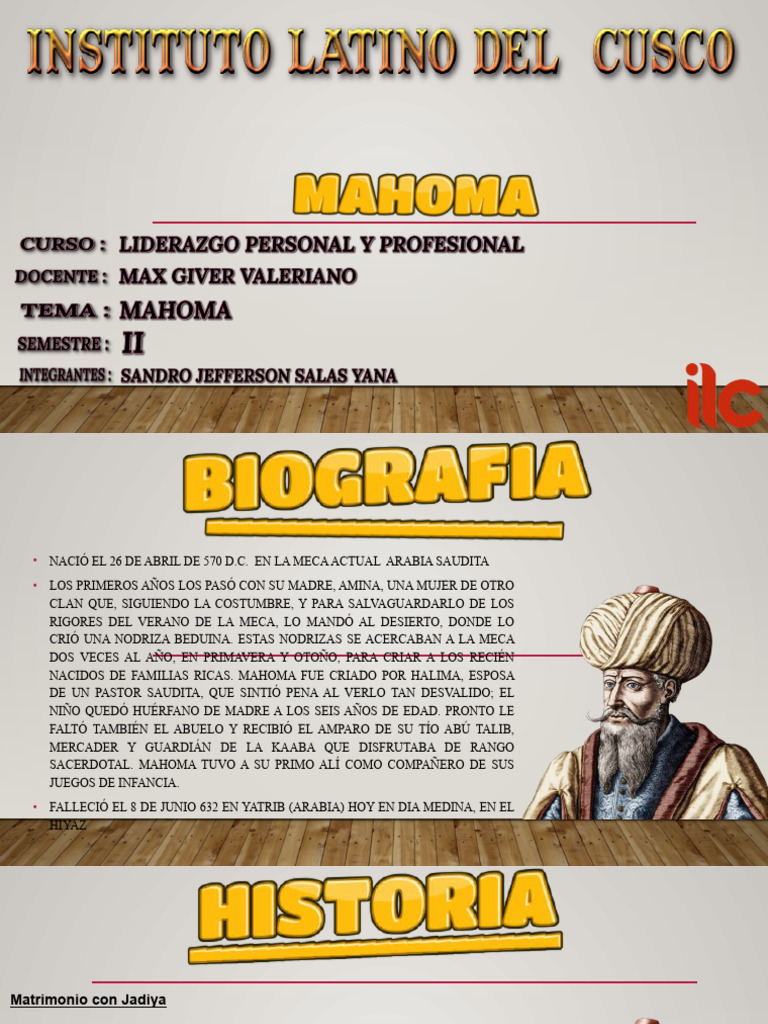 Biografía de Mahoma y su legado | PDF | Mahoma | Banu Hashim