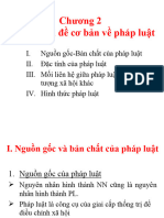 Chương 2 Những vấn đề cơ bản về pháp luật