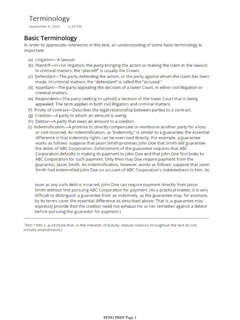 Basic Terminology PDF