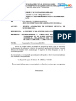 Informe 175 Remito Informe Mensual Setiembre Alameda A Sub Gerencia