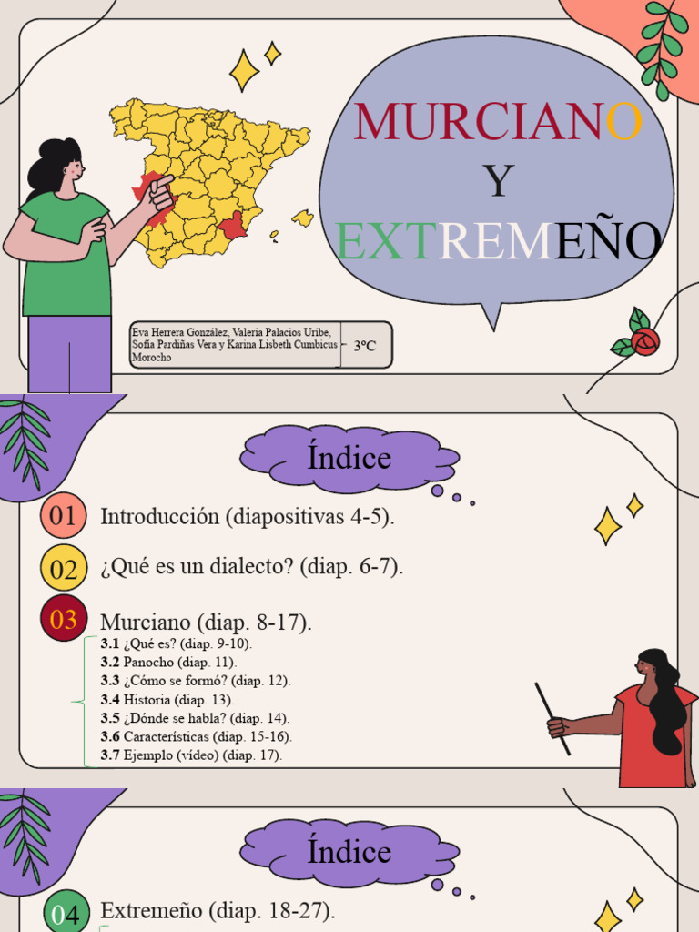 Murciano y Extremeño | PDF | Lengua española | Dialecto