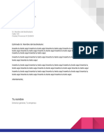 Carta Empresarial