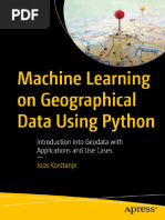 Machine Learning On Geographical Data Using Python