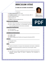 Curriculum Vitae: Silvia Isabel de Oliveira Agostinho