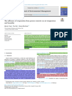 2-The Influence of Evaporation From Porous Concrete On Air Temperature and Humidity