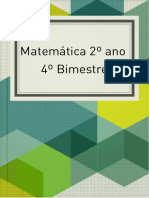 Livro Matemática 2º Ano 4º Bimestre
