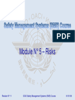 ICAO SMS Module No 5 Risks 2008-11