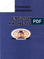 English Phonetics-2011 Iriskulov
