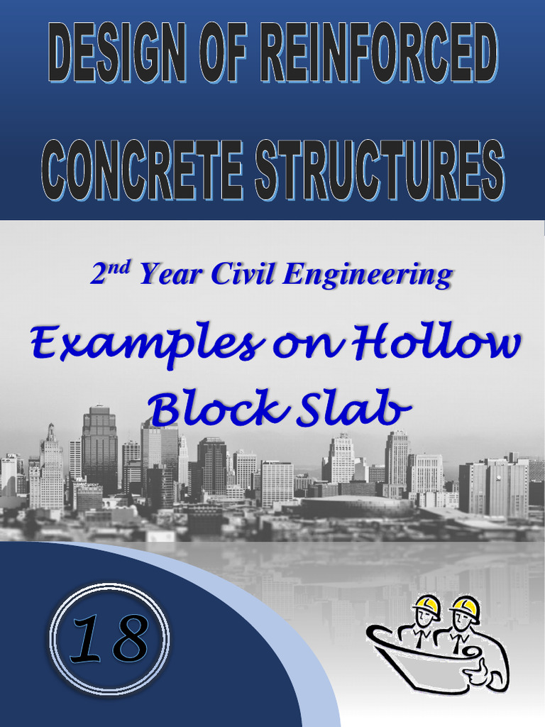 Hollow Block Slab Design Guide | PDF | Concrete | Masonry