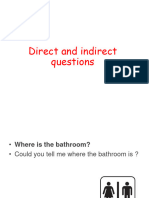Direct and Indirect Questions Direct Method Activities978791 191110205834
