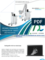 Ficha Técnica DP326A-1 Sistema de Radiografía de Rayos X Alta Frecuencia Portátil (Móvil)