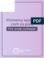 Primeira Sessão Com Os Pais Por Onde Começar