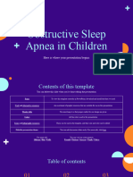Obstructive Sleep Apnea in Children by Slidesgo