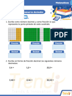 Taller Matemáticas 4fracciones Decimales