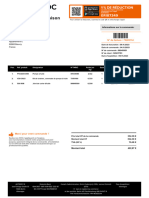 Facture/bon de Livraison: 11 % de Réduction ERI87349