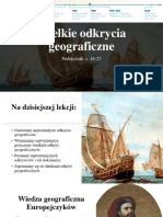 Wielkie Odkrycia Geograficzne