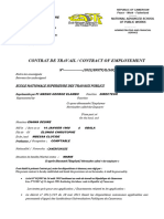 1.contrat de Travail - Enama Desire 2022