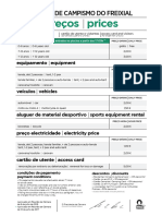 Tabelaprecoscampismo 2017