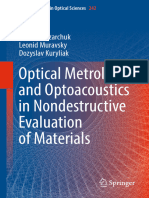 Optical Metrology and Optoacoustics in Nondestructive Evaluation of Materials 9819912253 9789819912254 Compress
