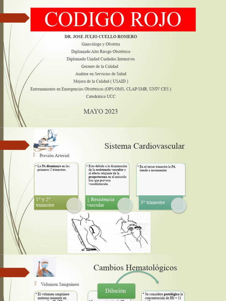Codigo Rojo. | PDF | Sistema cardiovascular | Medicina