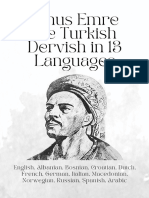 Yunus Emre in 13 Languages