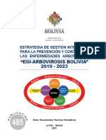 Egi Arbovirosis Bolivia 2019-2023