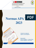 Normas APA 7ma Edición. VII Ciclo