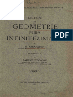 Abramescu Nicolae - Lectiuni de Geometrie Pura 1930