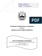 Sop Pengelolaan Limbah Domestik