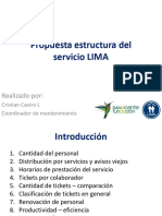 Propuesta Estructura Del Servicio LIMA